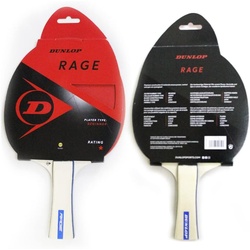Dunlop Rage Table Tennis Bat – Beginner Racket