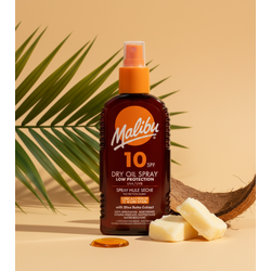 Malibu Dry Oil Spray SPF 10