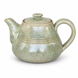 Ceramiqa Pottery Rustic Teapot – Speckled Savannah – 2-Cup