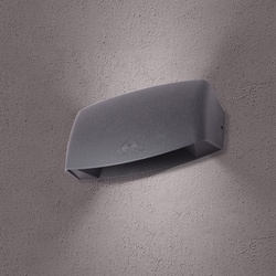 Fumagalli Abram 190 Up & Down Wall Light - R7s LED Compatible - Black (Made in Italy)