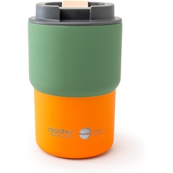Asobu BF62PP – Insulated Tumbler – Green/Orange