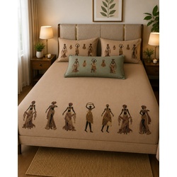 My Sleep Cove Tribal Muse – Sage Accent (7.5ft x 6.6ft)