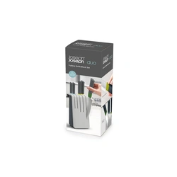 Joseph Joseph Duo Knife Block Set – Japanese Stainless Steel – 5 Piece – Opal