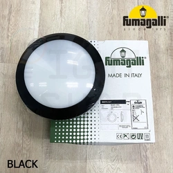 Fumagalli Berta Circular Wall & Ceiling Light - 1 x E27 Compatible (Made in Italy)