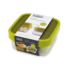 Joseph Joseph GoEat Salad Box 3-in-1 Compact Container – 1.12 L – Green