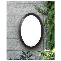 Fumagalli Maddi Oval Wall & Ceiling  Bulkhead Lamp - 1 x E27 Compatible (Made in Italy)