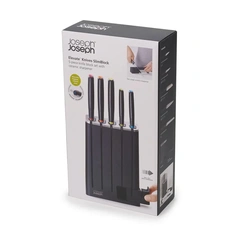 Joseph Joseph Elevate Knives SlimBlock 5pc Set – Multicolour – 10537