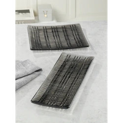 Natchmann Square Plate – 21 cm – 2-Piece Set – 101045 RE