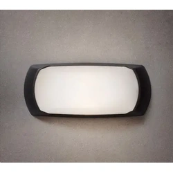 Fumagalli Francy OP Wall & Ceiling Bulkhead Lamp - 1 x E27 Compatible - Black (Made in Italy)