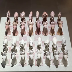 Bespoke Soapstone Chess Set – 10 Inch
