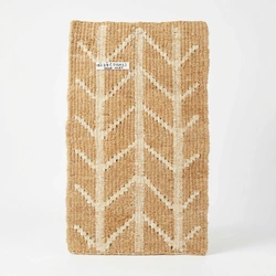 Weave-it Sisal Door Mat – 18x29 In – Tan Chevron