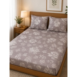 My Sleep Cove Caspian – Mauve Grey Floral (6.6ft x 5.2ft)