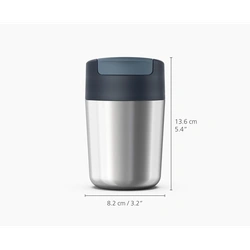 Joseph Joseph Sipp Steel Travel Mug 81125 – 340 ml – Anthracite