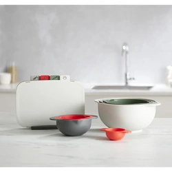 Joseph Joseph Duo Mixing Bowl Set 80025 – 6 Piece – Multicolour