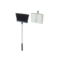 Joseph Joseph CleanStore Broom – Wall-Mounted – Long Bristle – Blue