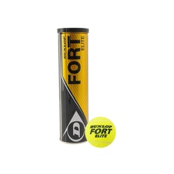 Dunlop Fort Elite Tennis Balls – ITF Approved – Pack of 3