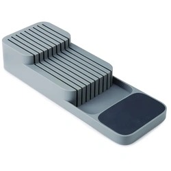 Joseph Joseph DrawerStore Compact Knife Organiser – Grey – 85120